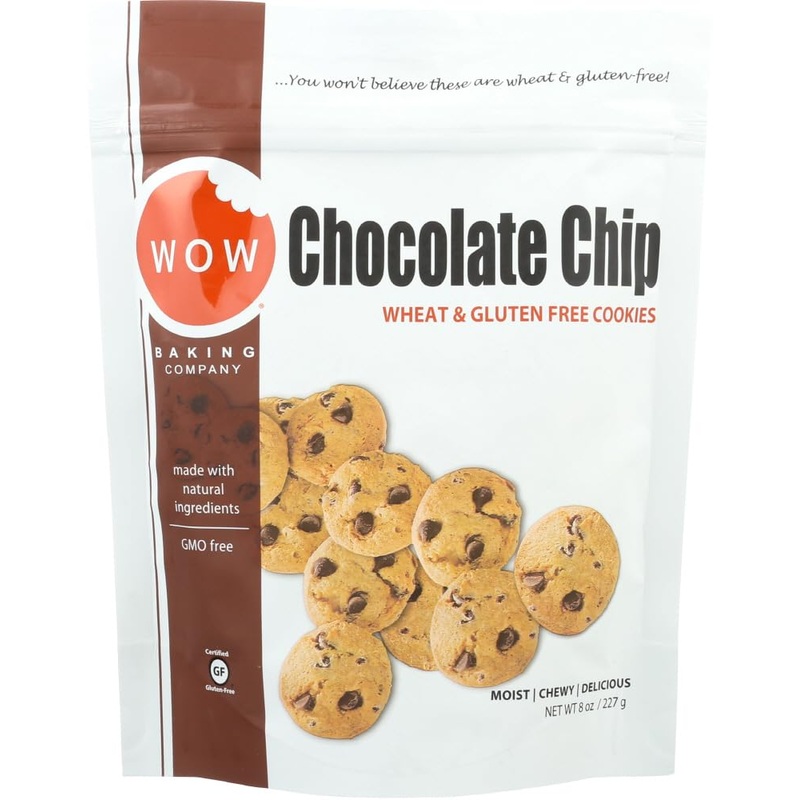 Wow Baking Company Cookies Gluten Free Chocolate Chip — 8 Oz Each / Pack Of 2
