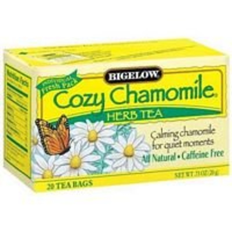 Bigelow Cozy Chamomile Herbal Tea, 20-Count (Pack Of 18)
