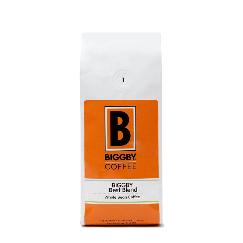 Biggby Best Whole Bean Coffee, 100% Farm-Direct, 12Oz Bag, Medium Roast