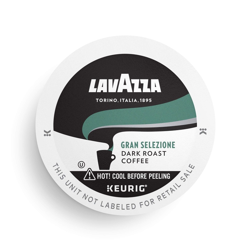 Lavazza Gran Selezione Single-Serve Coffee K-Cups For Keurig Brewer – 88 Count (Pack Of 4 X 22), 100% Arabica, Rainforest Allian