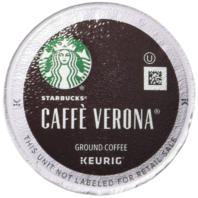Starbucks K-Cups Caffe Verona K-Cups Caf Verona, 10 Ct (Pack Of 6)