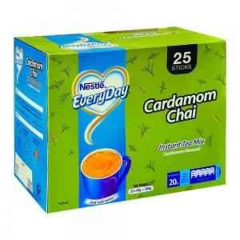 Cardamom-Ilaichi Chai Instant Tea Mix (25 Sachet-Add Hot Water)