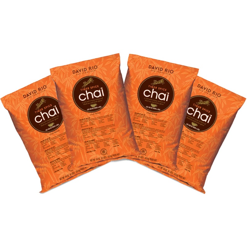 David Rio Tiger Spice Chai 4 Pound Bag (Pack Of 4)