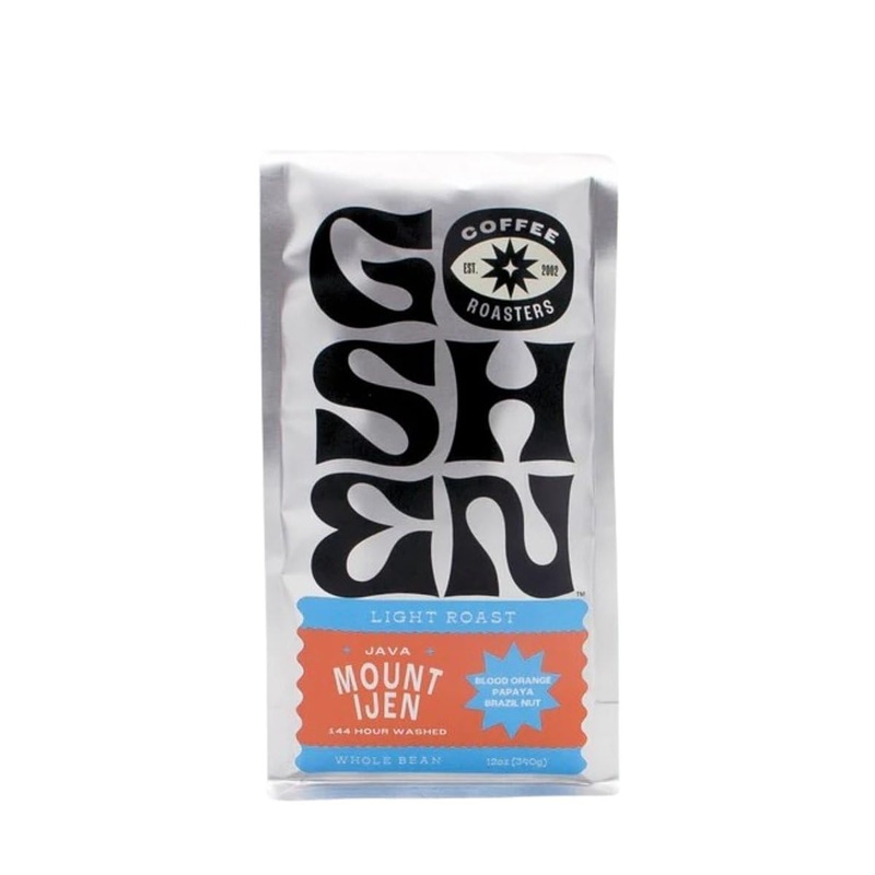 Java Mount Ijen – Roasted By Goshen Coffee Roasters – Whole Bean Coffee – 12 Ounce Bag