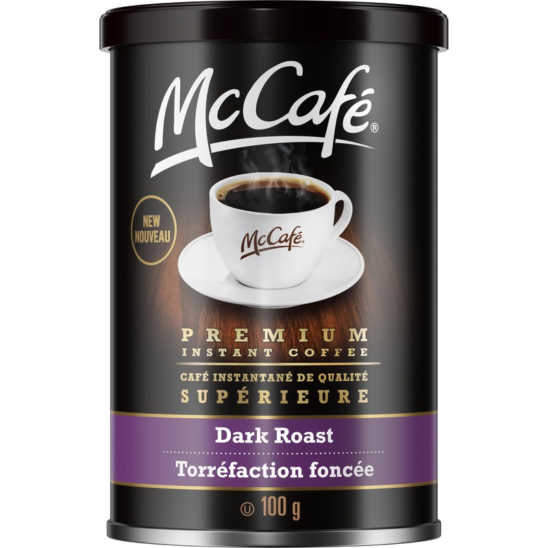 Mccafe Premium Instant Coffee, Dark Roast, 100G/3.5 Oz. Tin