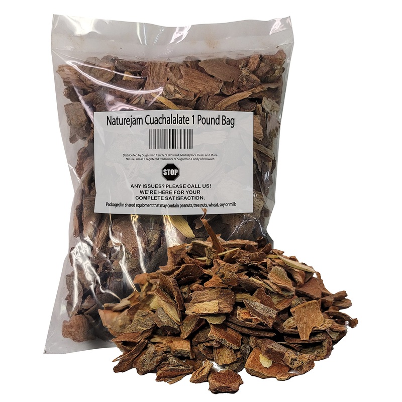 Naturejam Cuachalalate 1 Pound Bag-Stomach Ulcer & Digestive Discomfort Help-100% Natural Wildcraft-No Processing Aka Juliana Ad