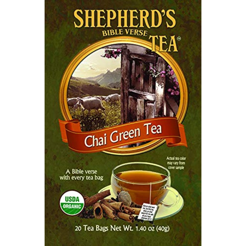 Organic Chai Green Bible Verse Tea