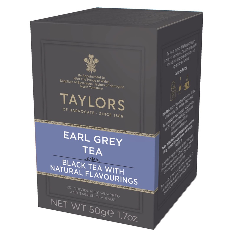 Taylors Of Harrogate Earl Grey, 20 Count (Pack Of 6)
