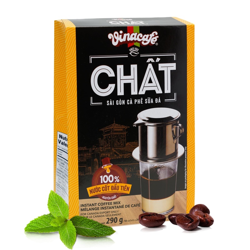 Vinacafe Chat 3 In 1 Instant Coffee 29Gr X 10 Sachets – Made From Vietnam