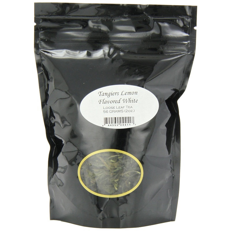 English Tea Store Loose Leaf, Tangiers Lemon Flavored White Tea, 2 Ounce