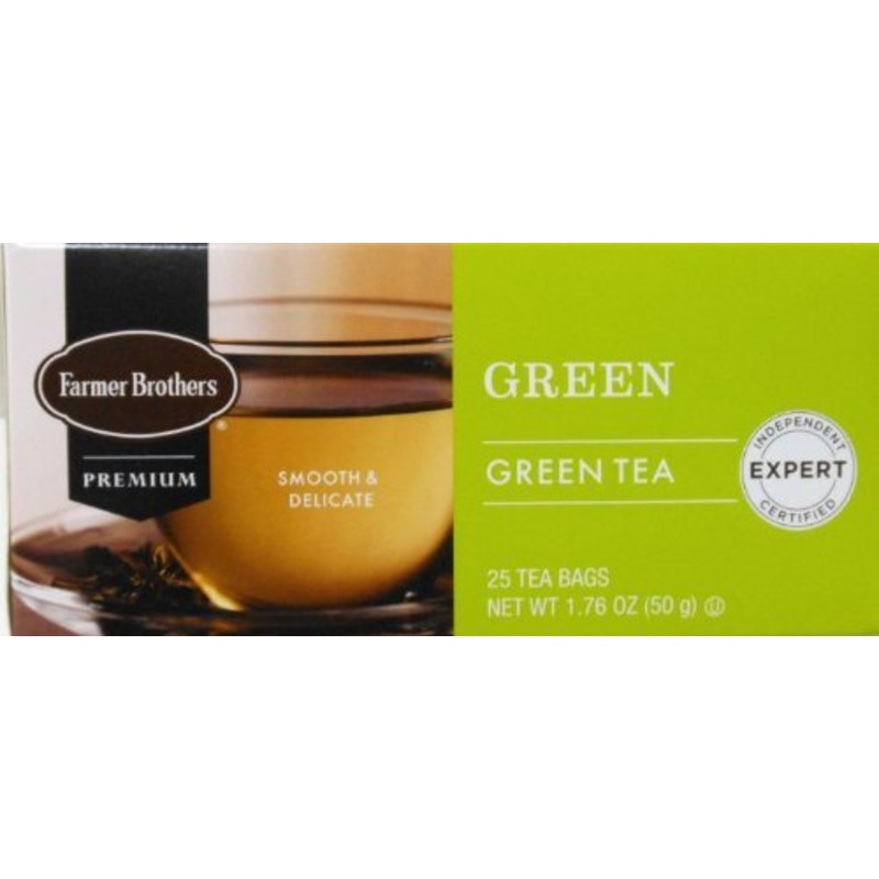 Farmer Brothers Green Tea Tea- 25 Bags