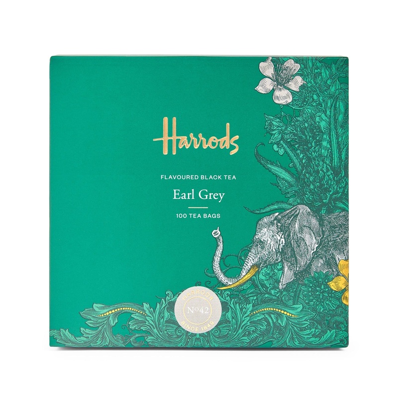 HARRODS Earl Grey Tea – 100 Count Black Tea Bags, Premium Quality, Perfect for Tea Lovers
