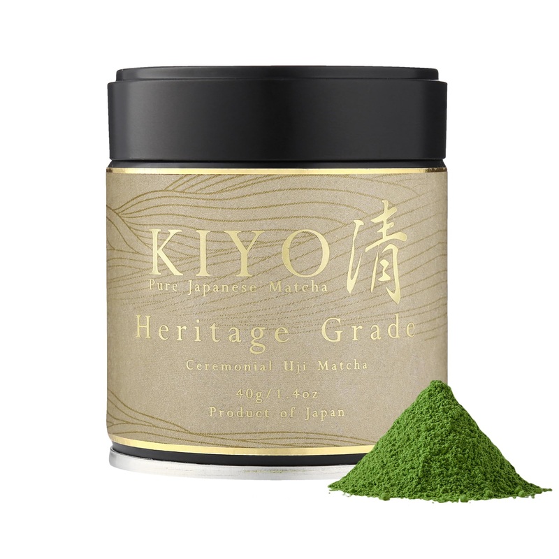 Kiyo Matcha Heritage Grade Densho Ceremonial Uji Matcha – Pure Japanese First Harvest Ceremonial Grade Matcha Green Tea Powder F