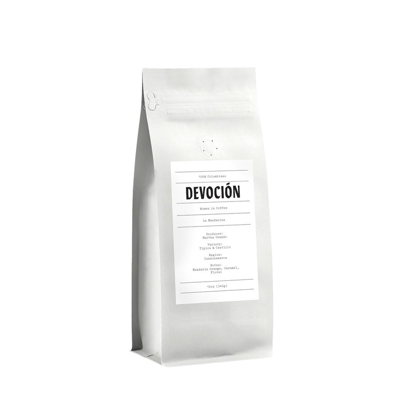 La Mandarina – Women In Cofffee – Roasted By Devocion – Whole Bean Coffee – 12 Ounce Bag