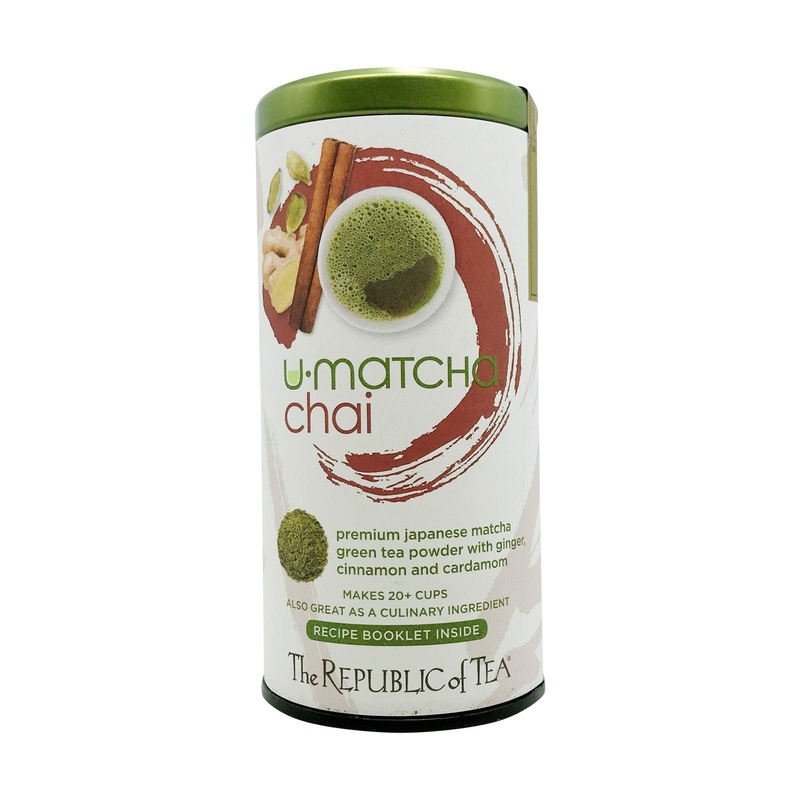 The Republic Of Tea U-Matcha Chai Tea, 1.5 Ounces / 20+ Cups, Chai Spices And Matcha Tea Powder