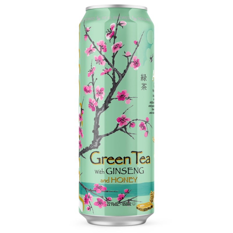 Arizona, Green Tea With Ginseng & Honey, 23 Fl Oz