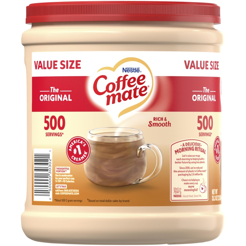 Coffee Mate Original Powder Creamer, 35.3 Oz Canister