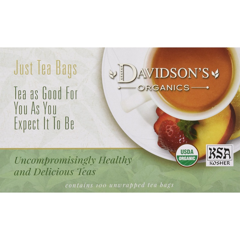 Davidson’S Organics, Sun, Moon And Stars, 100-Count Unwrapped Tea Bags