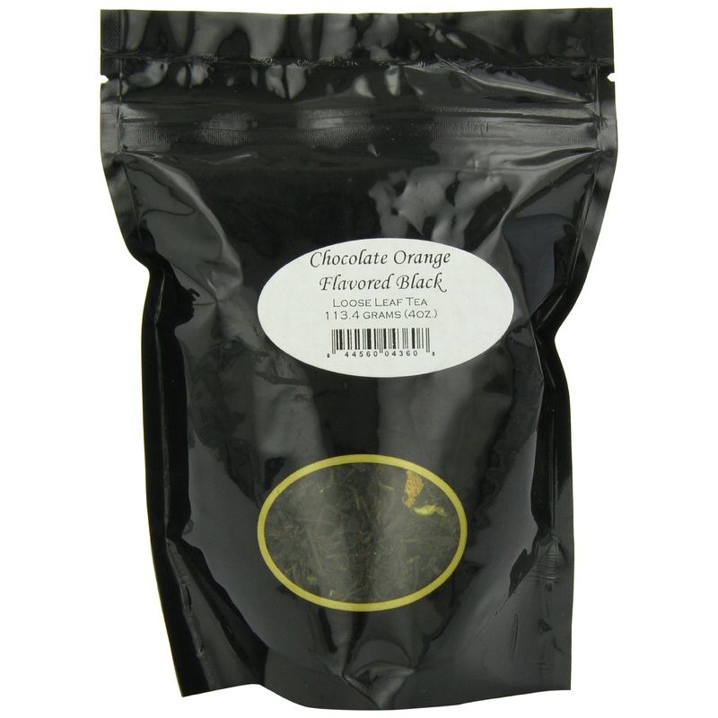 English Tea Store Loose Leaf, Chocolate Orange Flavored Black Tea – 4Oz, 4 Ounce