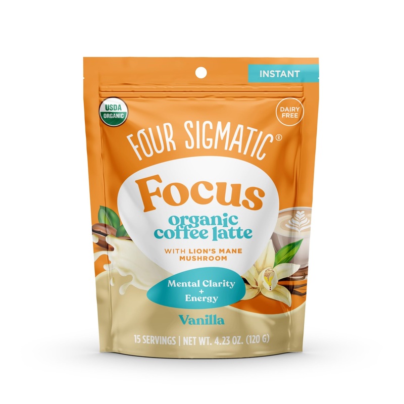 Focus Organic Coffee Latte – Vanilla (Multi Serve)