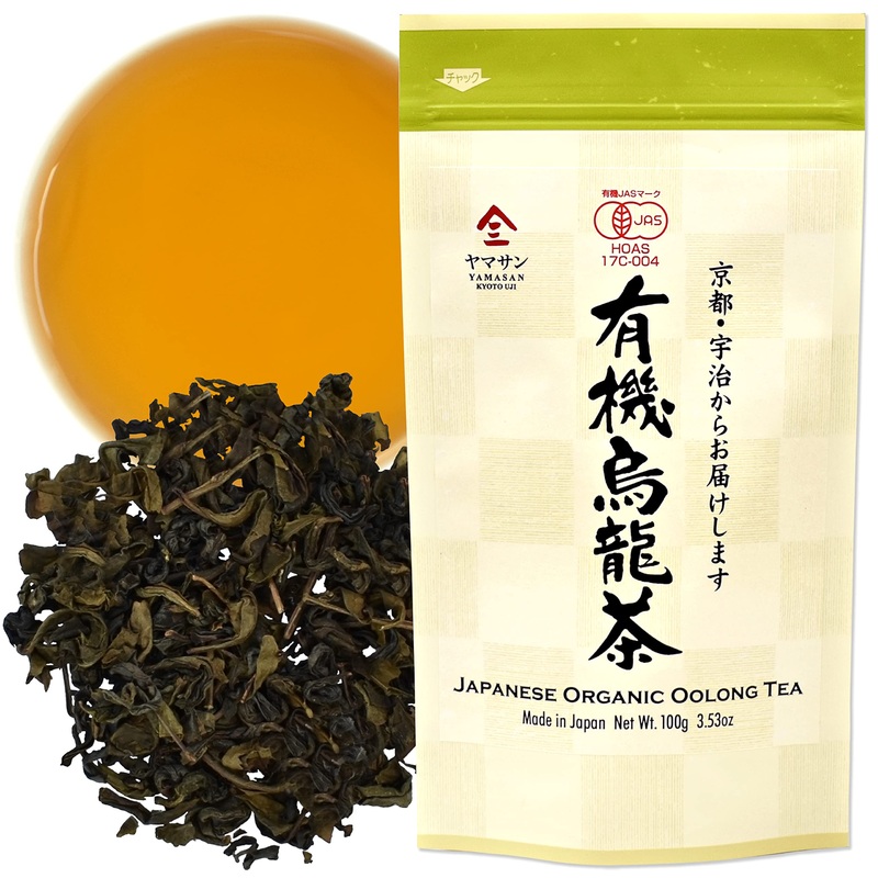 Organic Oolong Tea Loose Leaf Tea,100% Authentic Made In Japan, (100G)Yamasan