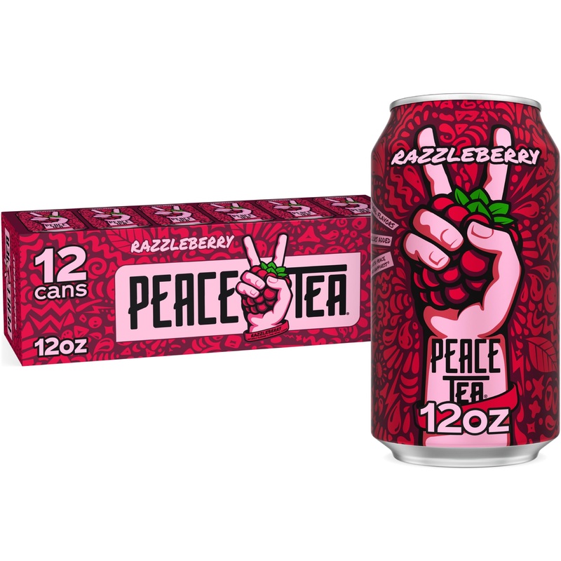 Peace Tea Razzleberry 12Pk 12Oz