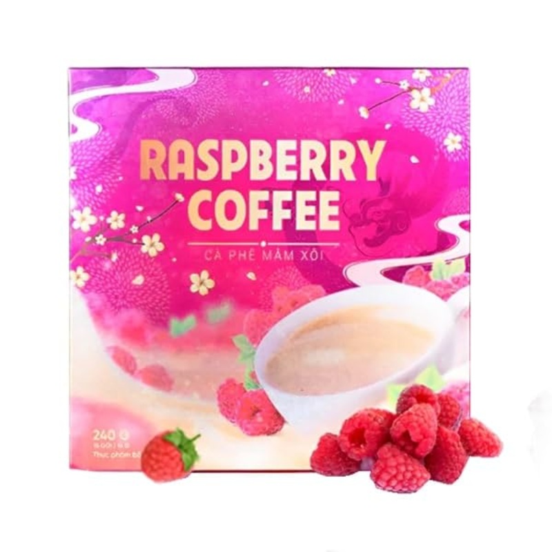 Raspberry Coffee – Ca Phe Mam Xoi (15 Packets Per Box)