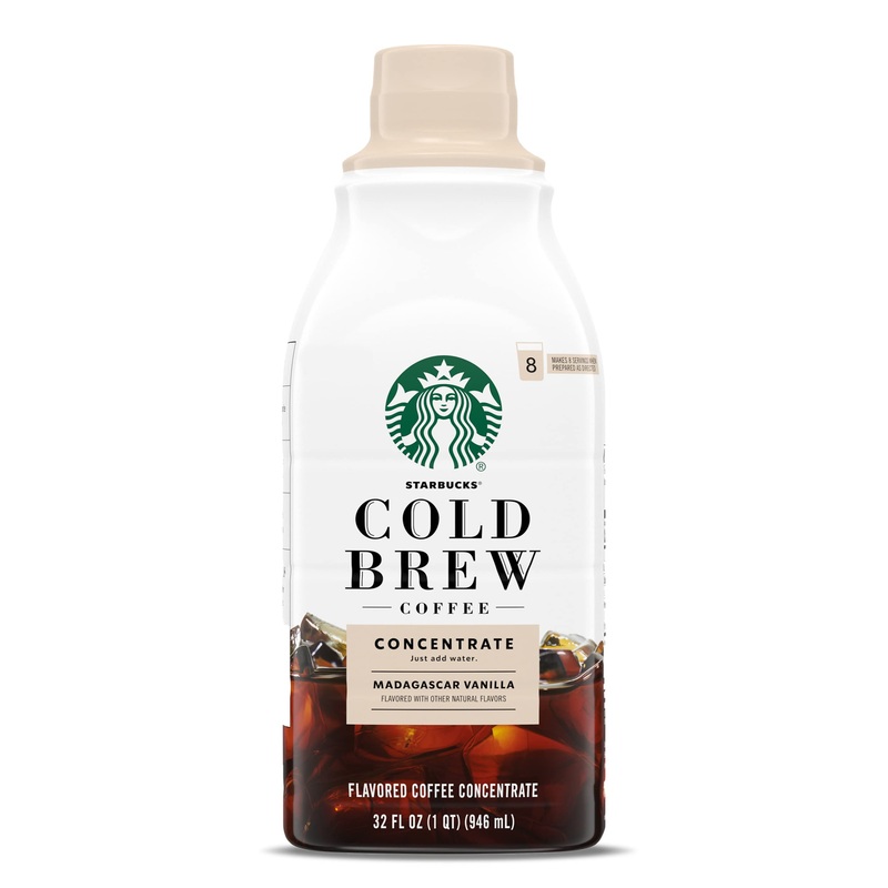 Starbucks Cold Brew Concentrate – Multi Serve 32Oz Madagascar Vanilla (6 Case)