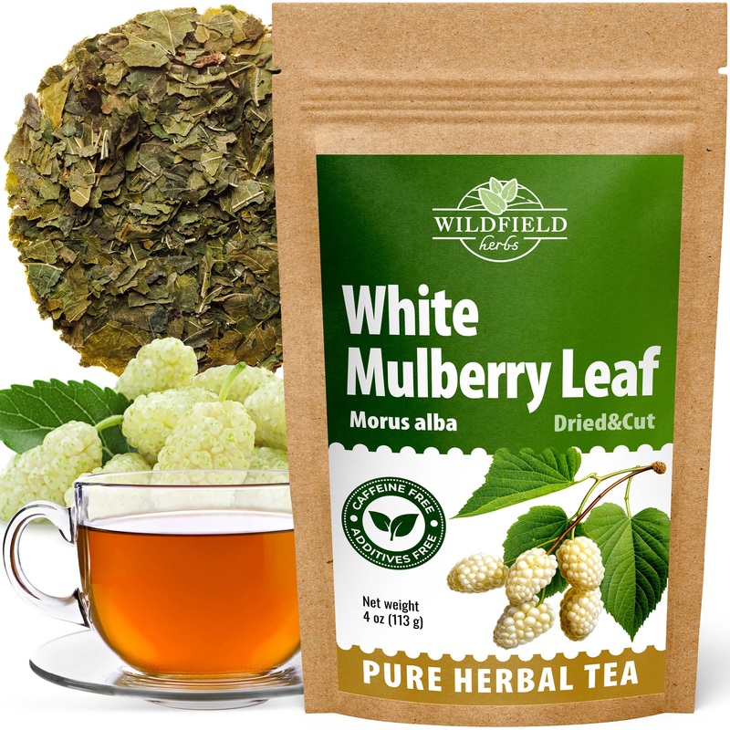 4 Oz. White Mulberry Tea Mulberry Leaf Herbal Tea (Morus Alba) – 113G Herb Hoja De Morera