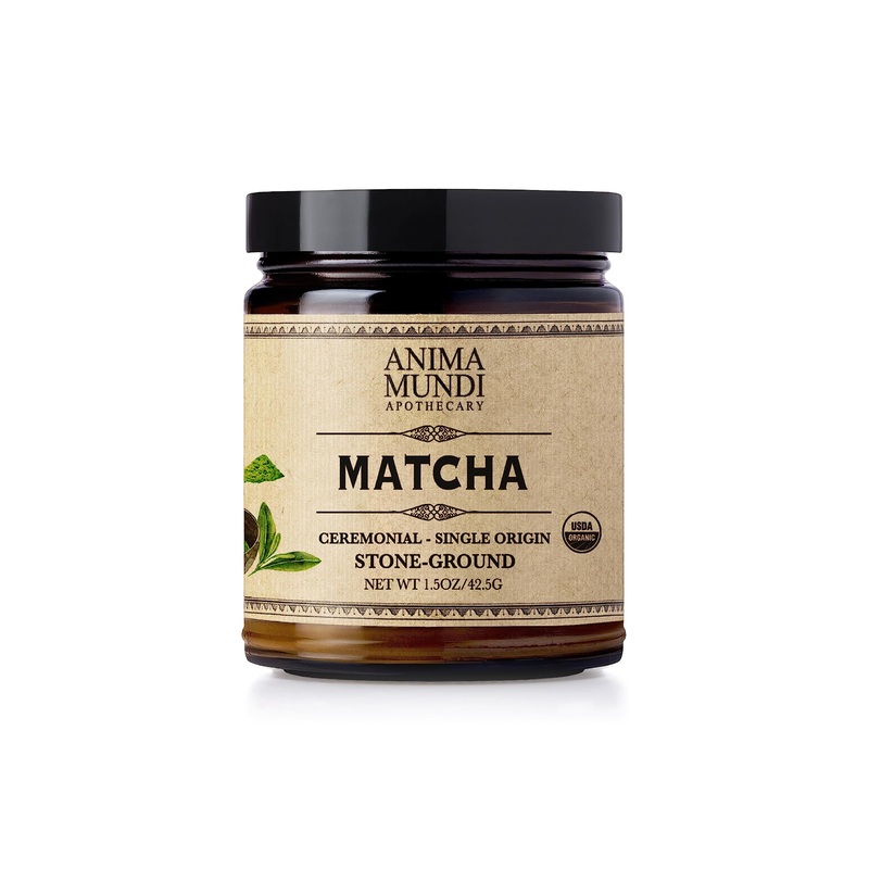 Anima Mundi Apothecary Matcha Powder – Japanese Single-Origin & Stone-Ground – Certified Organic, Ceremonial Grade Matcha – Smal