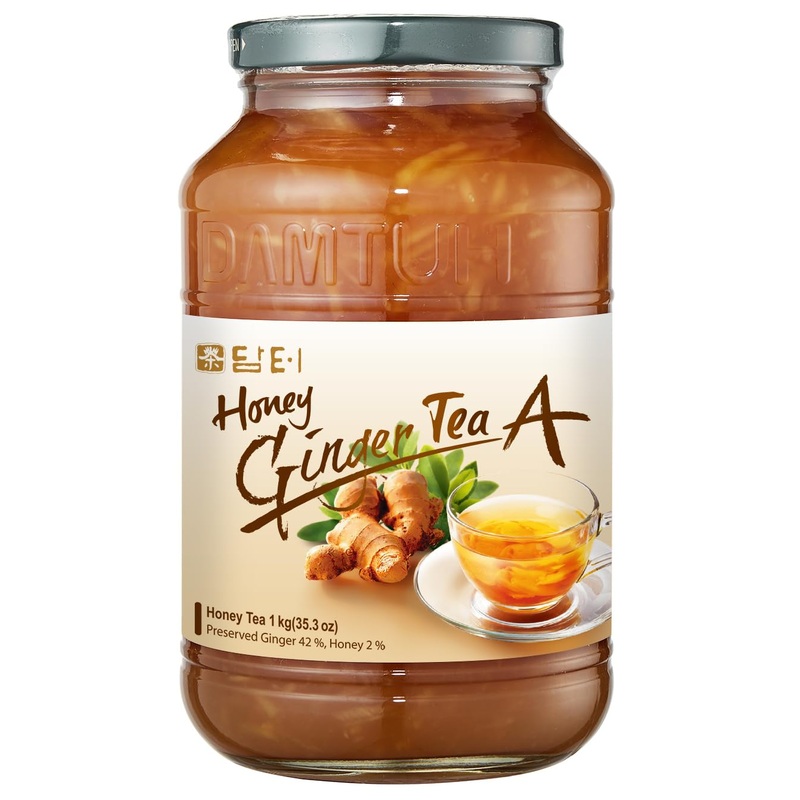 Damtuh Honey Ginger Tea – Natural Flavor & Warm Spicy Aroma, No Artificial Ingredients, Perfect For Hot Or Iced Tea, Jam, Or Sal