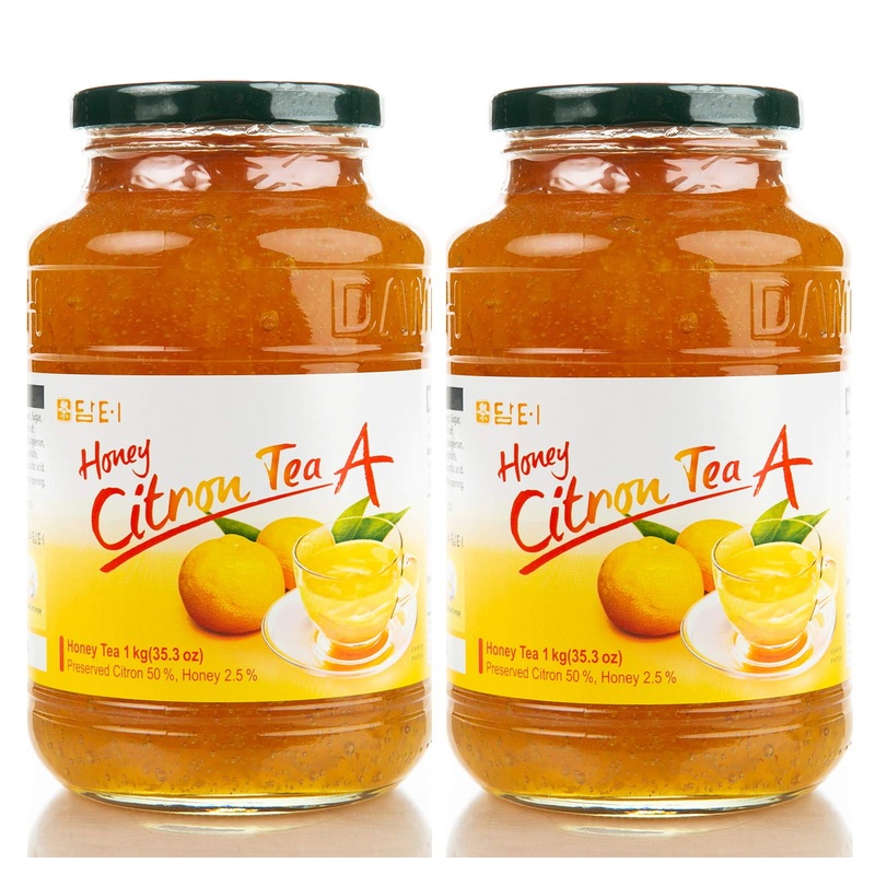 Damtuh Korean Honey Citron Tea Yuja Preserves – Natural Sweetness, No Artificial Additives, Perfect For Tea, Jam, Or Salad Dress
