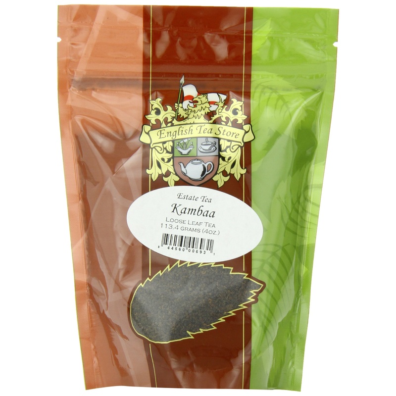 English Tea Store Loose Leaf, Kambaa Estate Tea Pouches, 4 Ounce