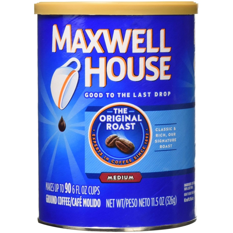 Maxwell House Original Roast Ground Coffee, 11.5 Ounce – 6 Per Case.
