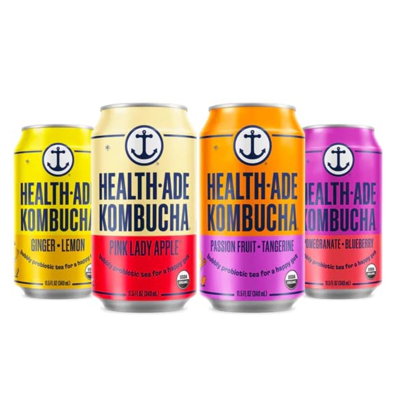 Variety Pack Of Four Flavors In Cans By Health-Ade