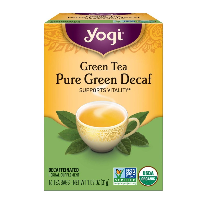 Yogi Tea, Green Tea Pure Green Decaf, 1.09 Ounce