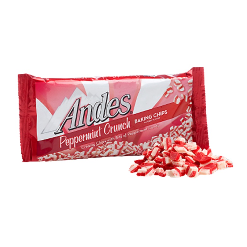 Andes Peppermint Crunch Baking Chips – 10-oz. Bag