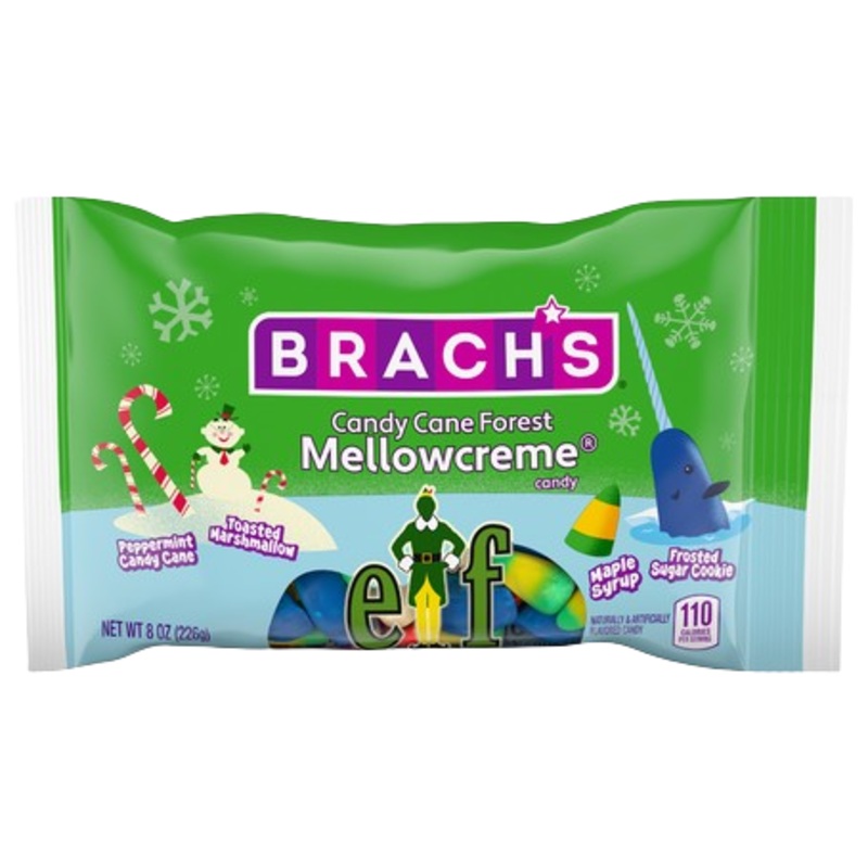 Brach’s ELF Candy Cane Forest Mellowcreme Candy 8 oz. Bag