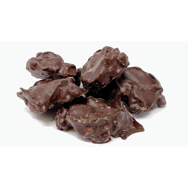 Candy Retailer Dark Chocolate Caramel Peanut Clusters 1 Lb.