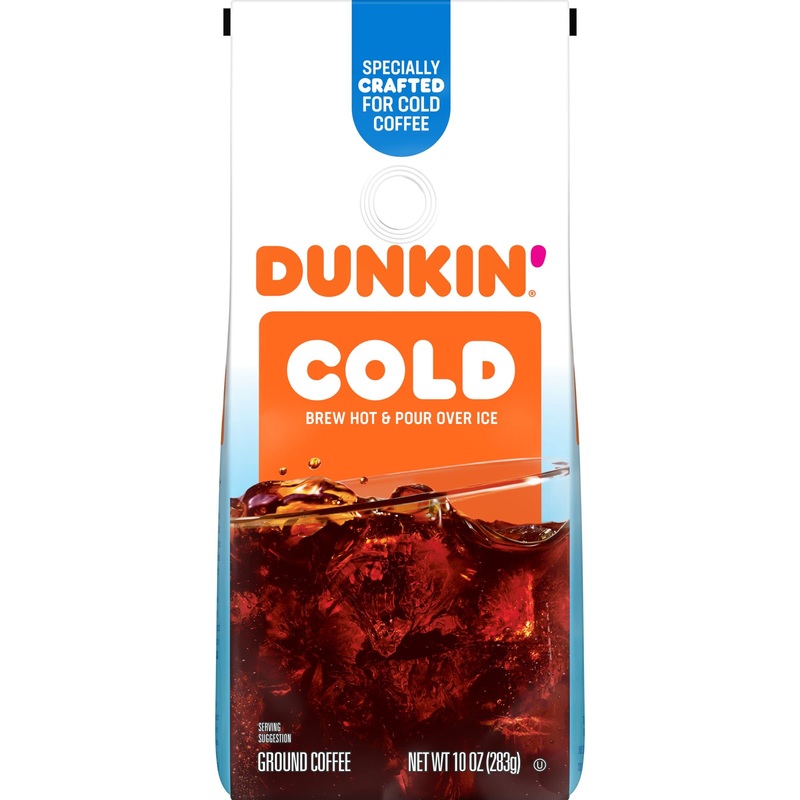 Dunkin’ Cold Ground Coffee, 10 Ounce (Pack Of 6)