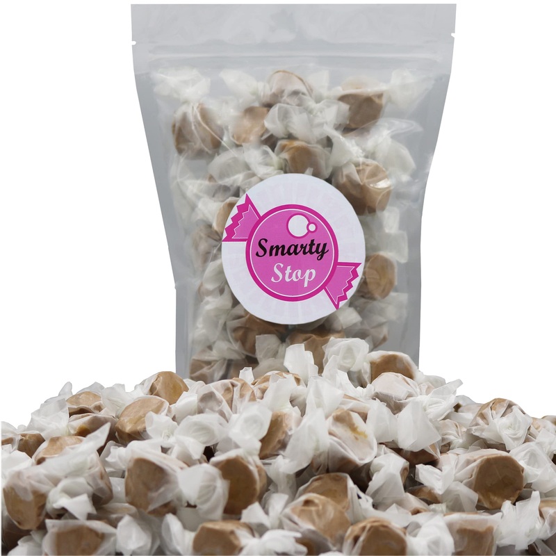 Gourmet Soft And Chewy Salt Water Taffy Candies – Individually Wrapped – Bulk Bags (Chocolate Peanut Butter, 3 Pound (Pack Of 1)