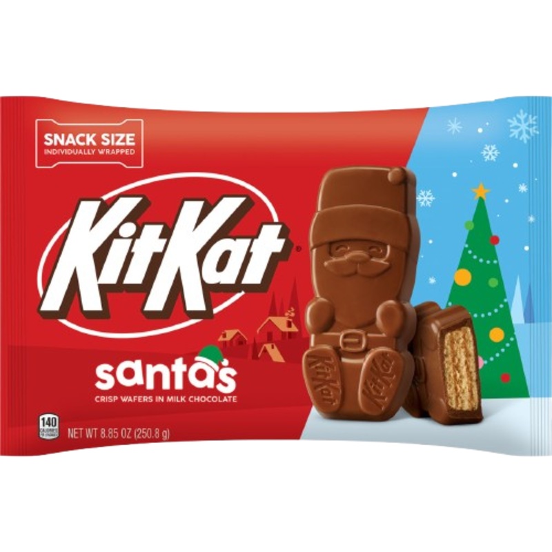 Kit Kat Santa’s Snack Size 8.85 oz. Bag