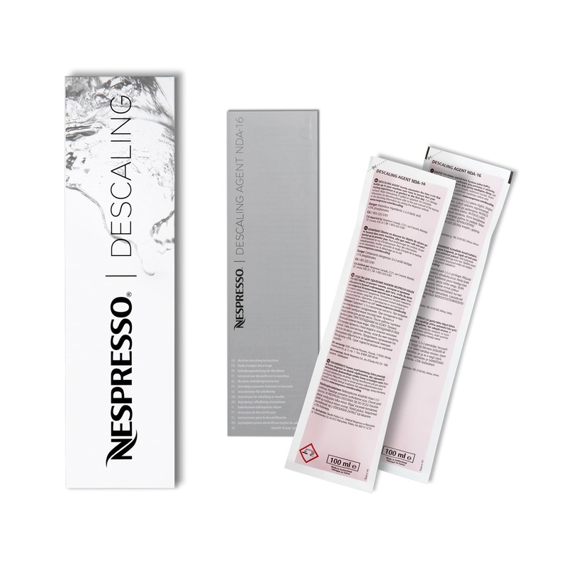 Nespresso Descaling Kit Solution, 2 Pack – Compatible with All Nespresso Models, Essential Maintenance for Optimal Coffee Flavor