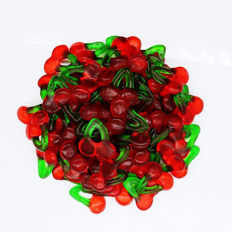 Smarty Stop Gummy Collections (Twin Cherry Red & Green, 2 Pound (Pack Of 1))