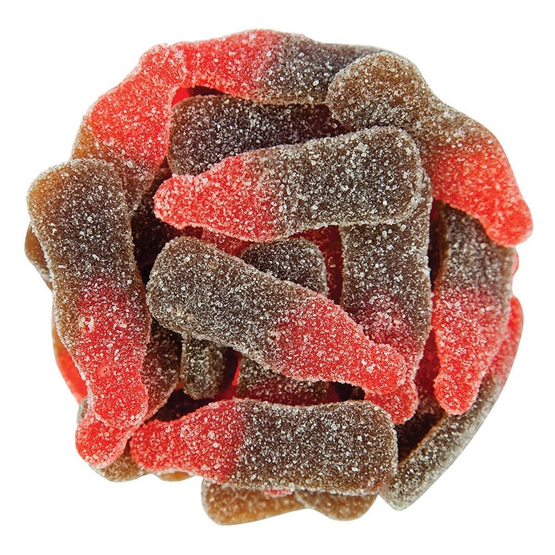 Smarty Stop Sour Cola Bottle Gummy Candy (2.5 Pound (Pack Of 1), Cherry)