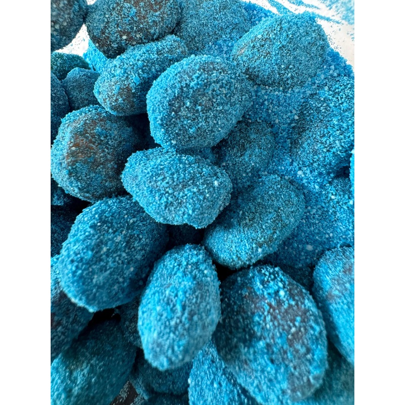 Sour Blue Raspberry Gushers, Viral Tiktok Candy Extremely Sour Gushers/Gummies (4Oz)
