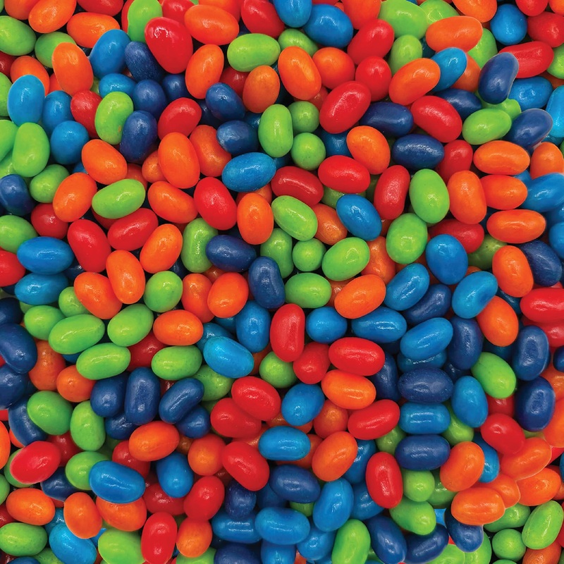 Sour Jelly Beans – 2 Pound Bulk Pack – Tart Fruit Flavored Candy
