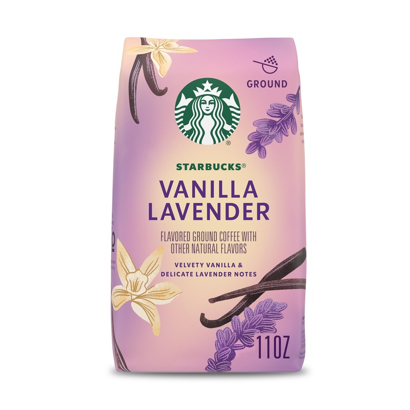 Starbucks Vanilla Lavender Ground Coffee, 11 Oz, 100% Arabica, Limited Edition Flavored Coffee