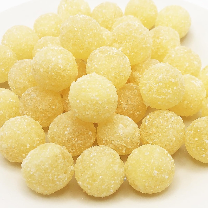 Barnetts – Mega Sour Candy Lemon 454G – Trendy Sweet Bags – Traditionally Handmade Sweets – Sour Coating Lasts 20 Seconds – Cand