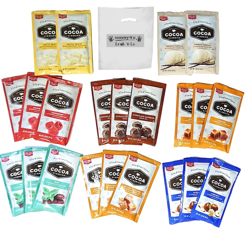 Land O Lakes Cocoa Grab Bag Hot Chocolate Gift Set Variety Pack – 22 Packets Total – Try 8 Amazing Flavors